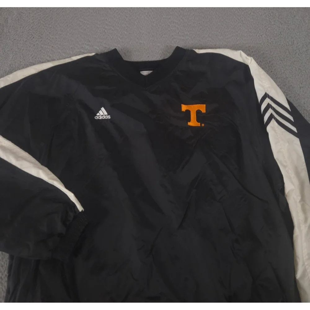 VTG Adidas Jacket‎ Mens XXL Tennessee Volunteers NCAA Pullover Windbreaker 90s